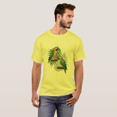 T-shirt Les perroquets dans l'Oiseau paradisiaque (Devant entier)