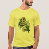 T-shirt Les perroquets dans l'Oiseau paradisiaque (Devant)