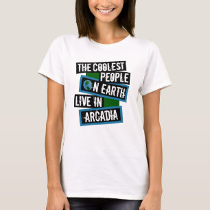 T-shirt Les Personnes les Plus Cool sur Terre Vivent à Arc