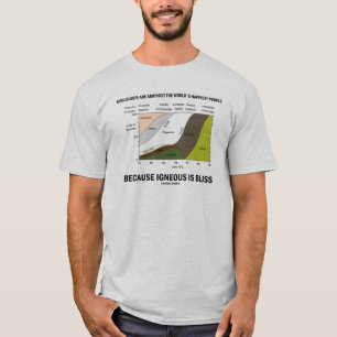 T-shirt Les personnes les plus heureuses de géologues