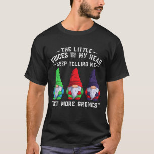 T-shirt Les Petites Voix Dans Ma Tête Continuent À Me Dire