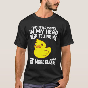 T-shirt Les Petites Voix Dans Ma Tête Continuent À Me Dire
