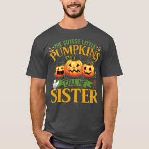 T-shirt Les Petits Citrouilles Les Plus Cuttes M'Appelent 