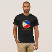 T-shirt Les Philippines - Drapeau philippin (Devant entier)