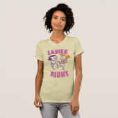 T-shirt Les Pierrafeu | Betty & Wilma - La nuit des dames (Devant entier)
