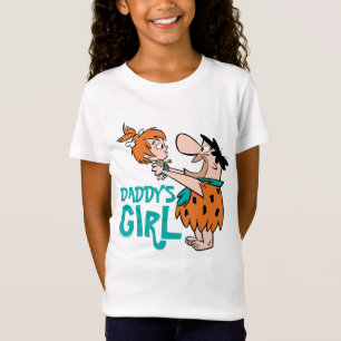 T-Shirt Les Pierrafeu Fred & Pebbles - Daddy's Girl