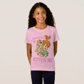 T-Shirt Les Pierrafeu | Galets et son tigre (Devant entier)