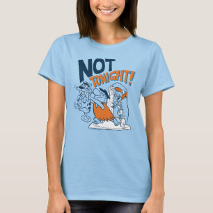T-shirt Les Pierrafeu Pas ce soir !