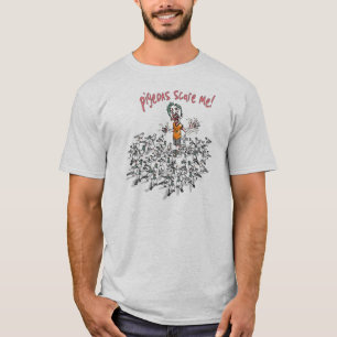 T-shirt Les pigeons m'effrayent par des studios de Mudge