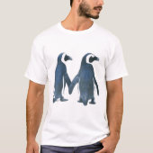 T-shirt Les pingouins amoureux (Devant)