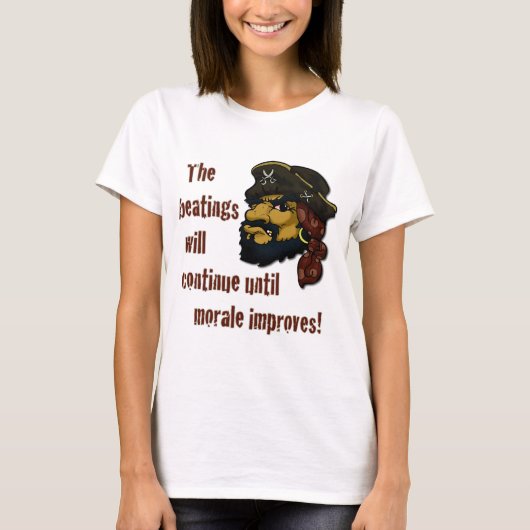 T-shirt LES Pirates RÈGNENT ! (Devant)