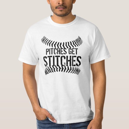 T-shirt Les Pitches Obtiennent Des Points (Devant)