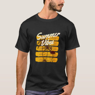 T-shirt Les plages de Aloha Summer Vibes Summer California