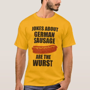 T-shirt Les plaisanteries au sujet de la saucisse
