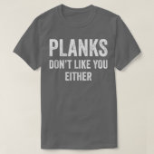 T-shirt Les planques ne vous aiment pas non plus Muscle Ta (Design devant)