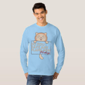 T-shirt Les plans de vacances pour hommes kitty sweatshirt (Devant entier)