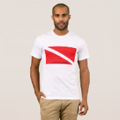 T-shirt Les plongeurs le font plus profond (Devant entier)
