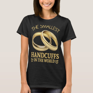 T-shirt Les plus petites menottes du Mariage mondial