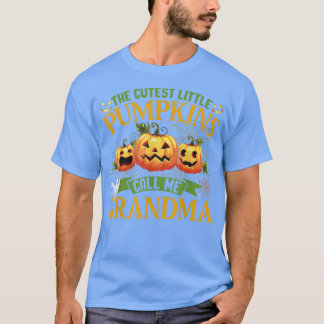T-shirt Les plus petits Citrouilles m'appellent grand-mère