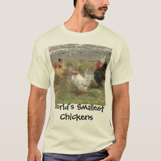 T-shirt Les plus petits poulets du monde