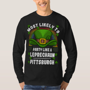 T-shirt Les plus probables à la fête Leprechaun St. Patric