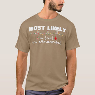 T-shirt Les Plus Susceptibles De Casser Un Ornement Corres