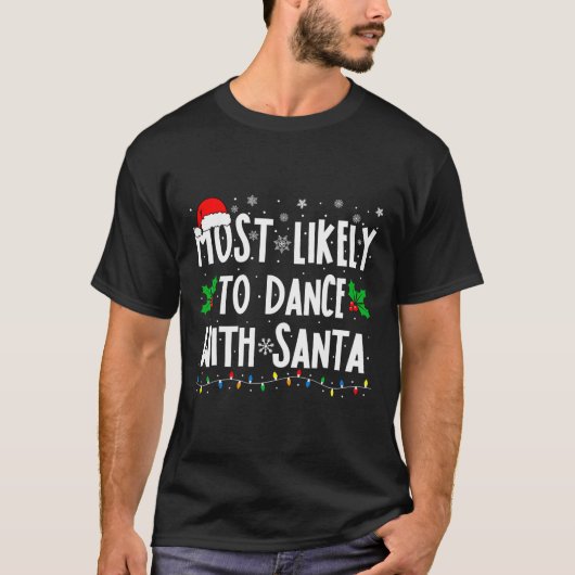 T-shirt Les Plus Susceptibles De Danse Avec La Famille Pèr (Devant)