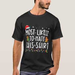 T-shirt Les Plus Susceptibles De Détester Ce Pajamas De No