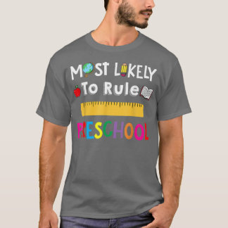 T-shirt Les plus susceptibles de diriger l'enseignant prés