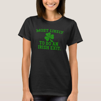 T-shirt Les Plus Susceptibles De Faire Une Sortie Irlandai
