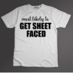 T-shirt Les Plus Susceptibles De Garder La Feuille Face À<br><div class="desc">Les Plus Susceptibles De Garder La Feuille Face À L'Halloween Drôle</div>