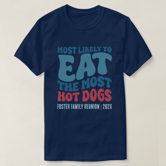 T-shirt Les plus susceptibles de manger les chiens les plu (Design devant)