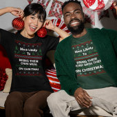 T-shirt Les plus susceptibles de quitter Reindeer Nourritu