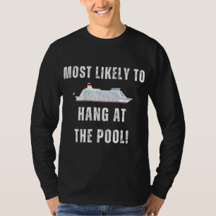T-shirt Les Plus Susceptibles De S'Attaquer À La Piscine C