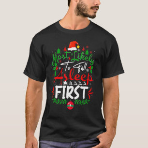 T-shirt Les plus susceptibles de s'endormir Premier Humour