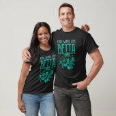 T-shirt Les poissons rendent la vie meilleure (Unisexe)