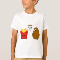 Les pommes frites de pomme de terre sont que vous