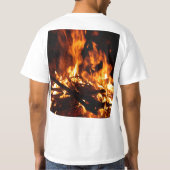 T-shirt Les pompiers sont chauds ! (Dos)