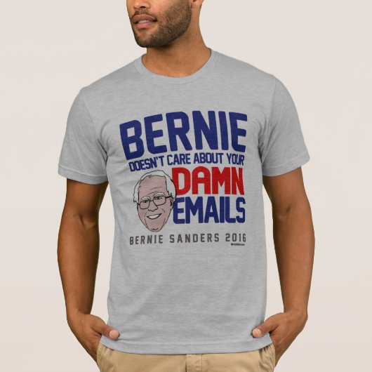 T-shirt Les ponceuses de Bernie ne s'inquiète pas de vos (Devant)