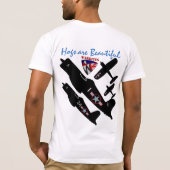 T-shirt Les porcs sont beaux (Dos)