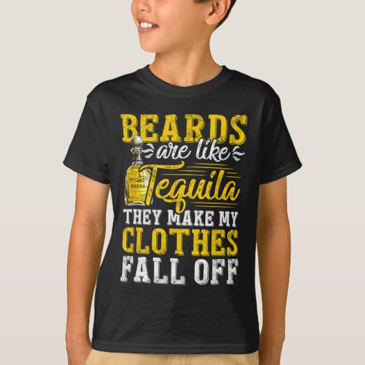 T-shirt Les Portes De Mens Sont Comme Tequila Ils Fabrique (Devant)
