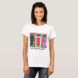 T-shirt Les portes sont mon jambage | Portes géorgiennes à
