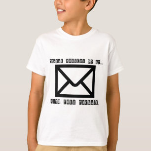 T-shirt Les Postes Le Font... Avec Votre Forfait.