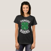 T-shirt Les potes de boisson Le JOUR DE LA SAINT PATRICK d (Devant entier)