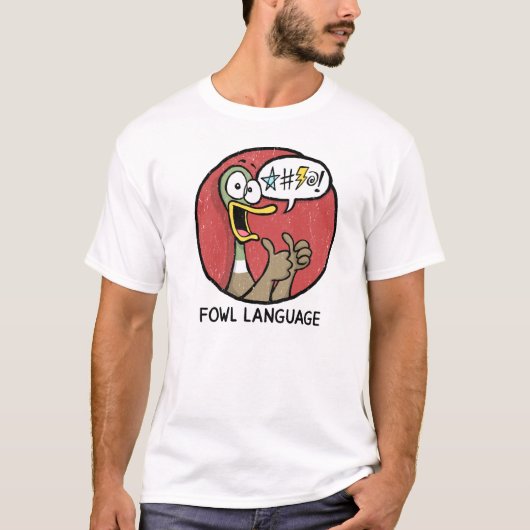T-shirt Les pouces de langue de volaille lèvent la chemise (Devant)