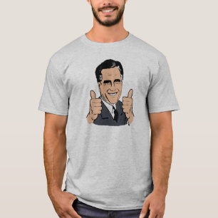 T-SHIRT LES POUCES LÈVENT MITT ROMNEY .PNG