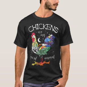 T-shirt Les poules sont mon animal spirituel Mignon