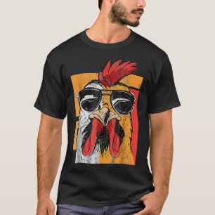T-shirt Les poulets sont comme des chips de pommes de terr