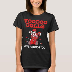 T-shirt Les Poupées Emo Voodoo Ont Le Sentiment D'Hallowee