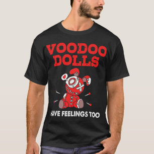 T-shirt Les Poupées Emo Voodoo Ont Le Sentiment D'Hallowee